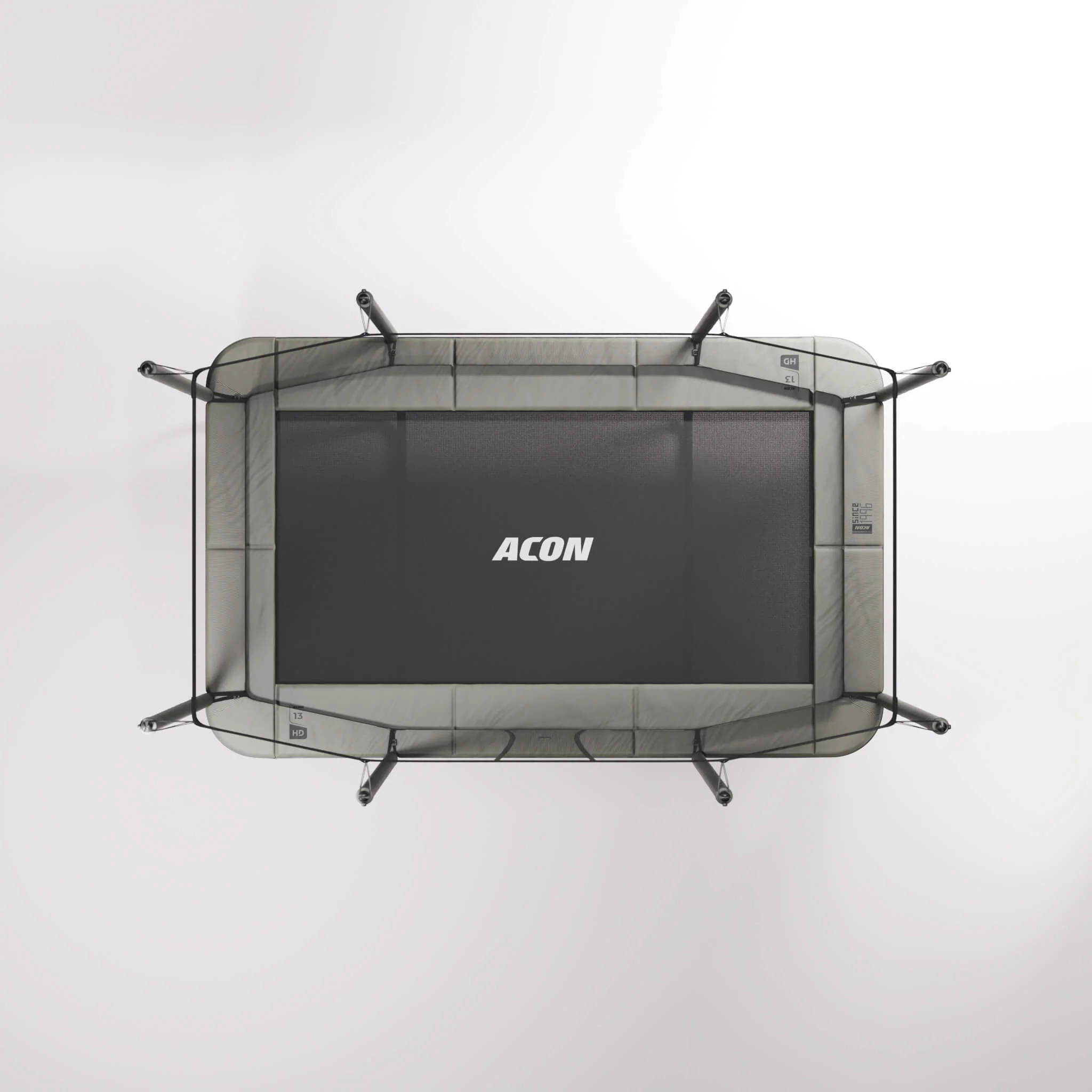 ACON 13 HD Rectangular Trampoline with Net and Ladder - Image 3