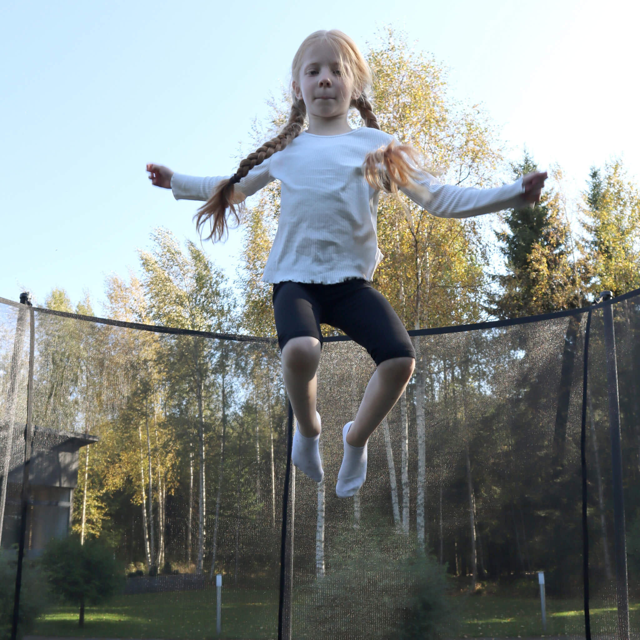 ACON Air 4,6m Round Trampoline with Safety Net and Ladder - Image 3