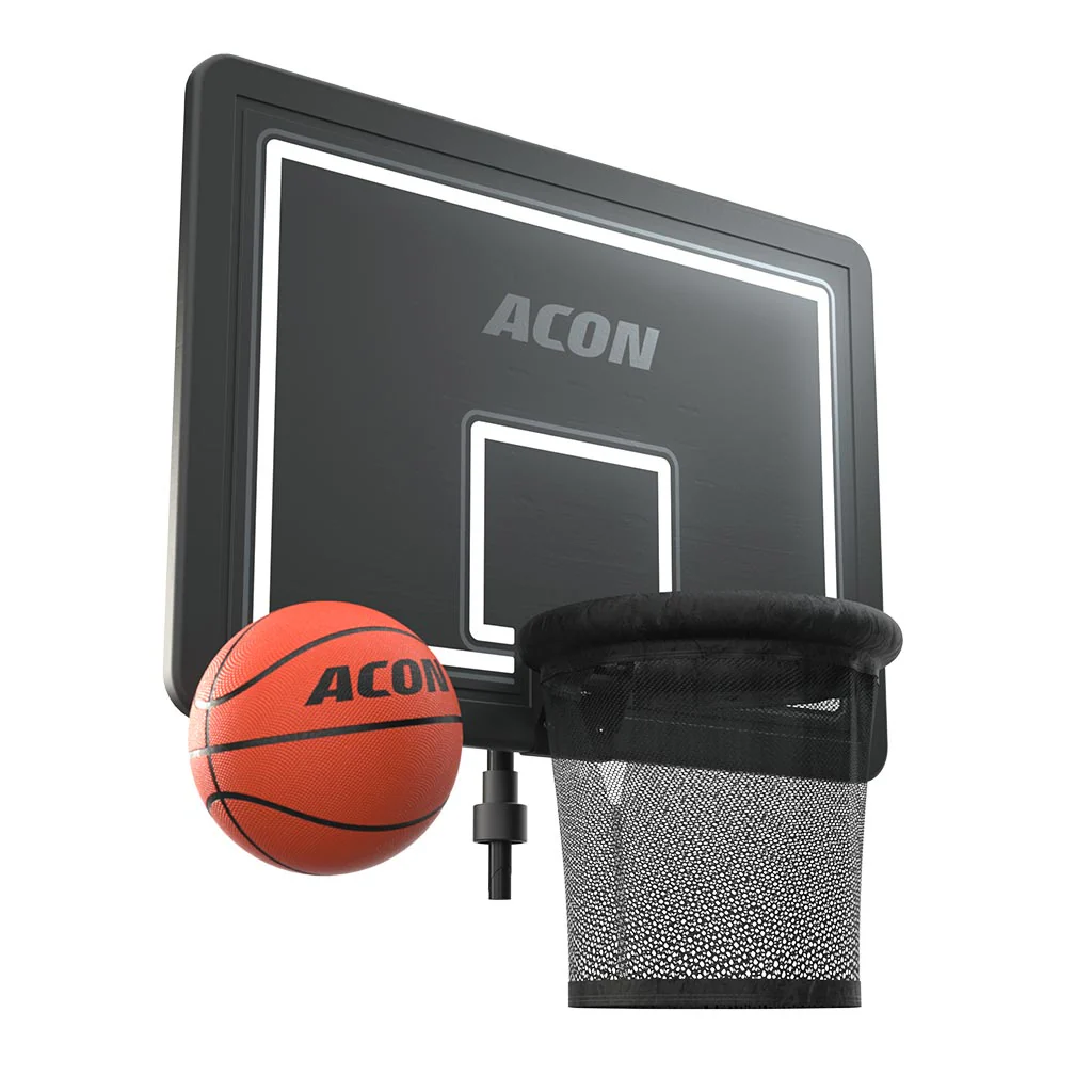 ACON Air Basketball Hoop with Back Net for Round Trampolines - Image 4