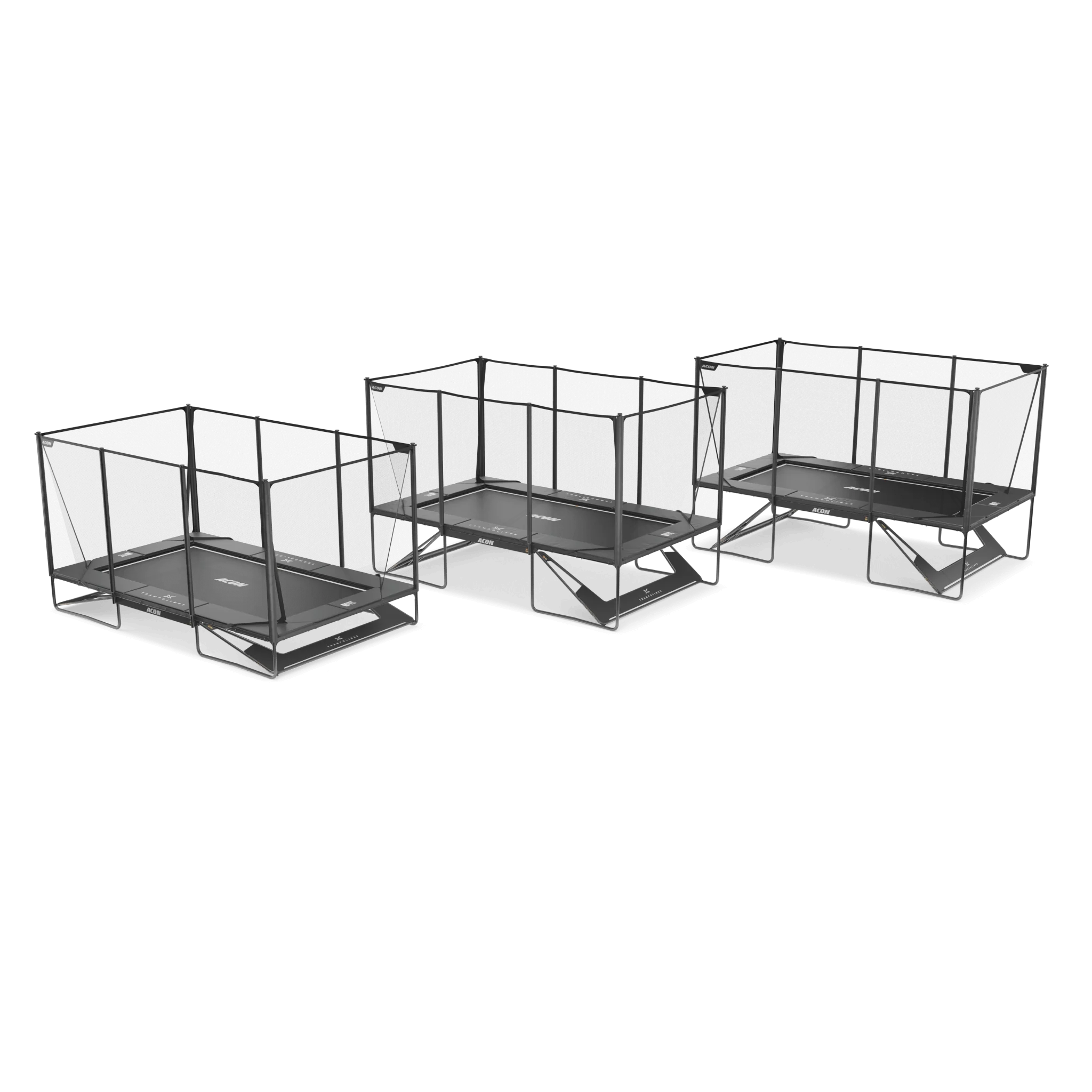 ACON X Custom Height Kit for 17ft Rectangular Trampoline - Image 3