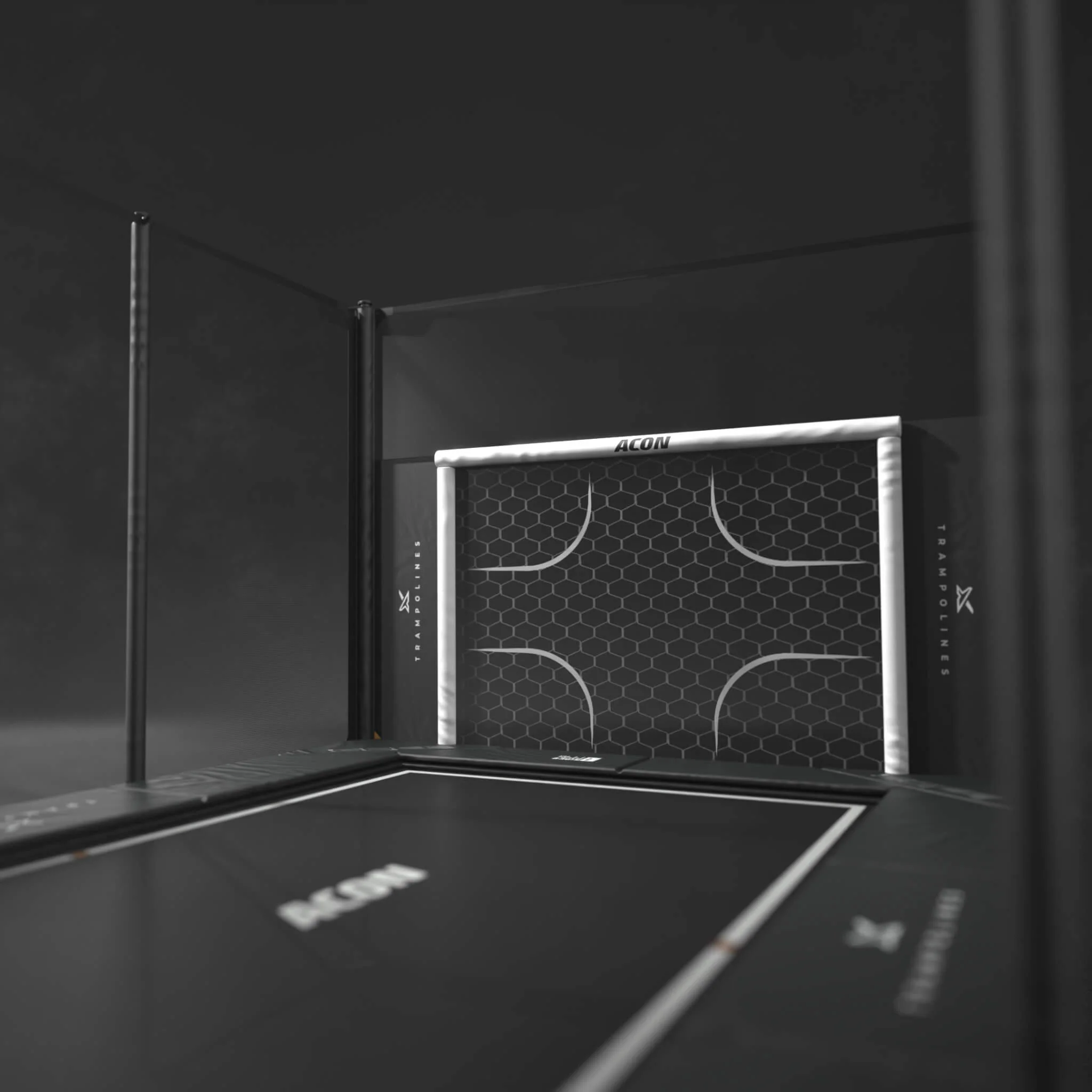 ACON X Football Goal Panel for Rectangular Trampoline - Image 4