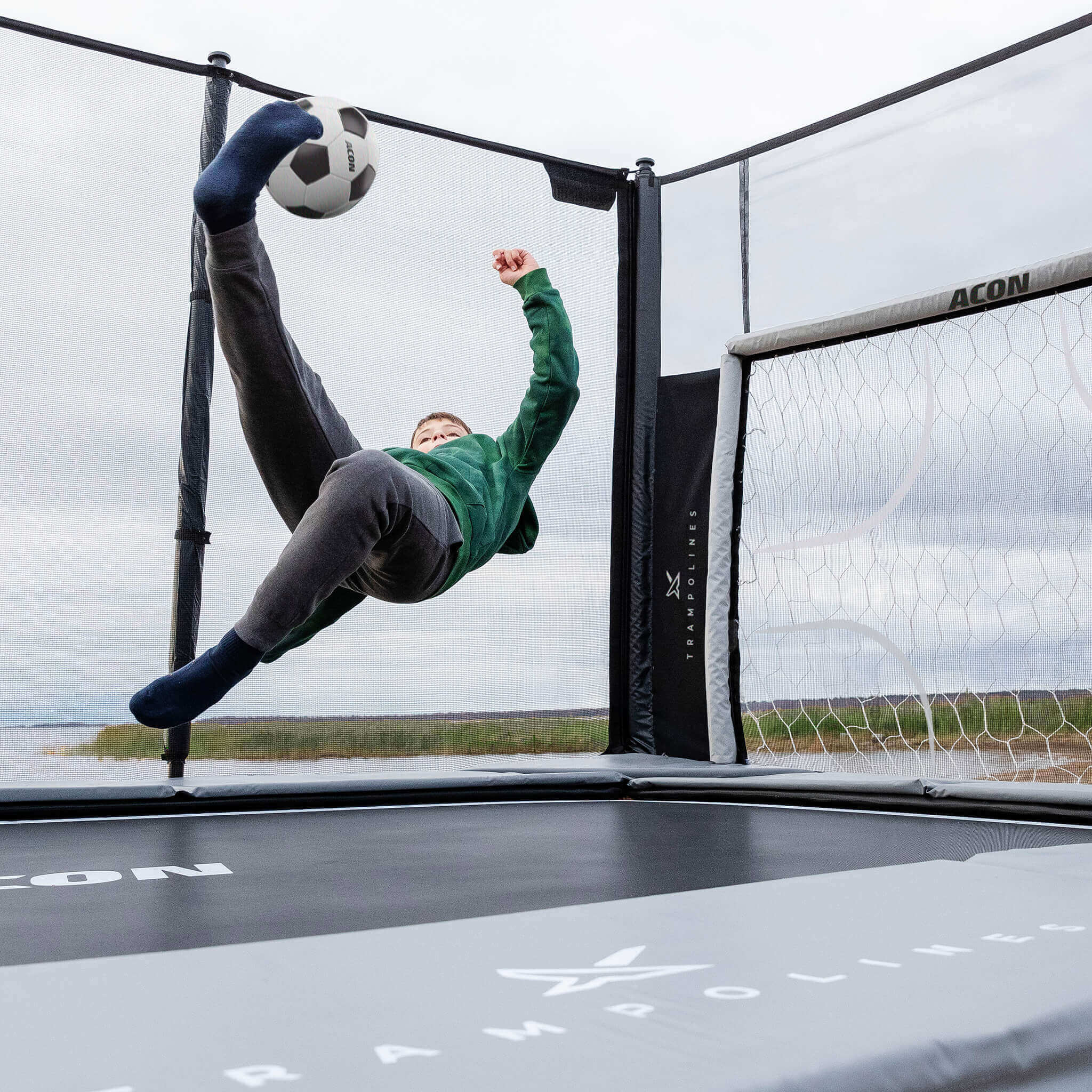 ACON X Football Goal Panel for Rectangular Trampoline - Image 6