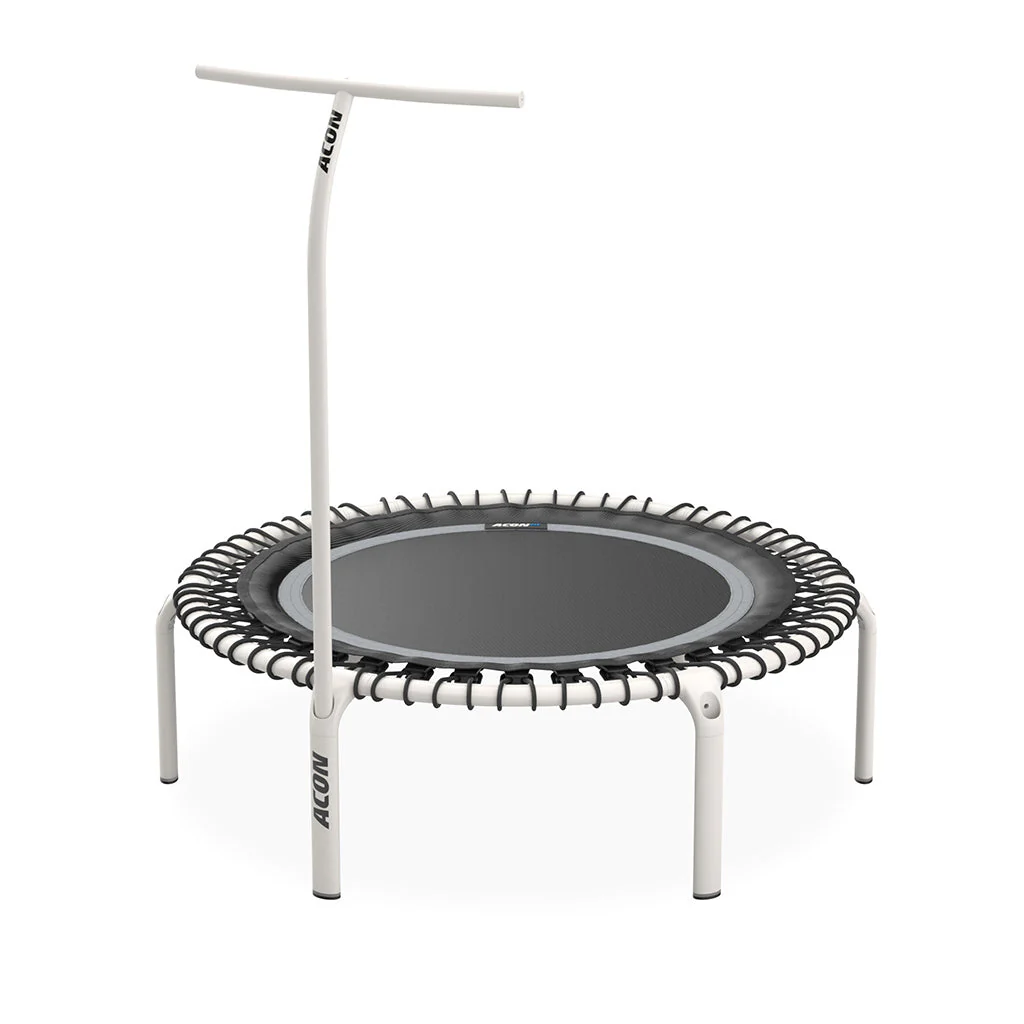 White Handlebar for ACON Fit Rebounder Fitness Trampoline - Image 4
