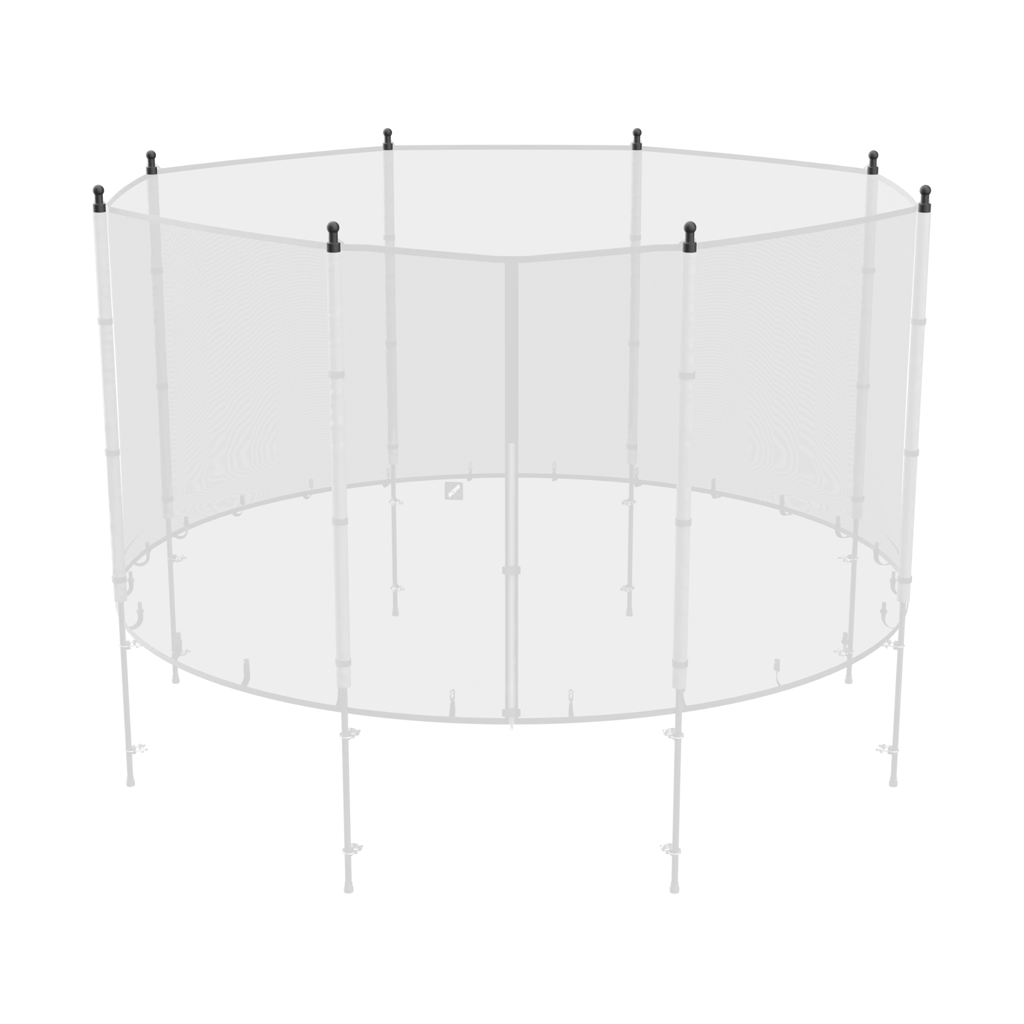 Plastic Cap Package for ACON Standard Enclosure, 8pcs - Image 2