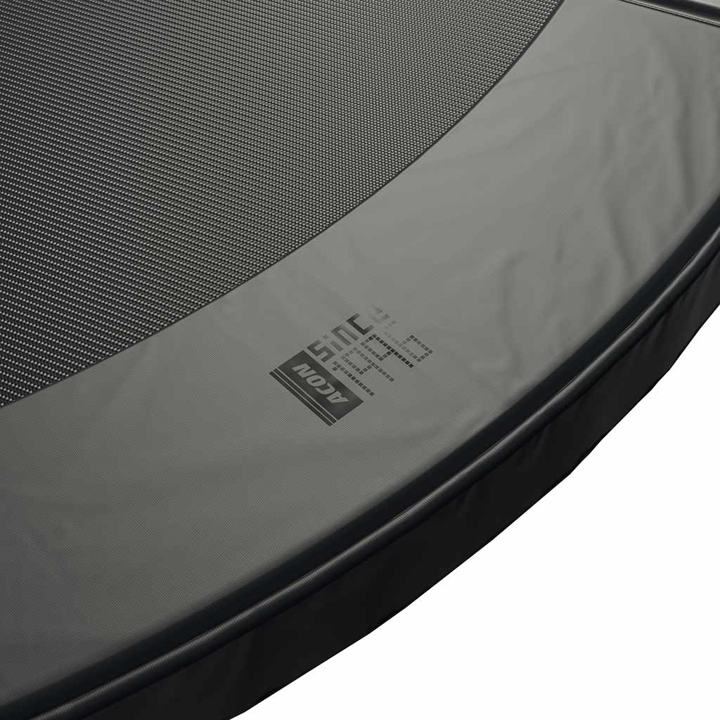 ACON Air 4,3m Black Round Trampoline with Premium Net and Ladder - Image 6