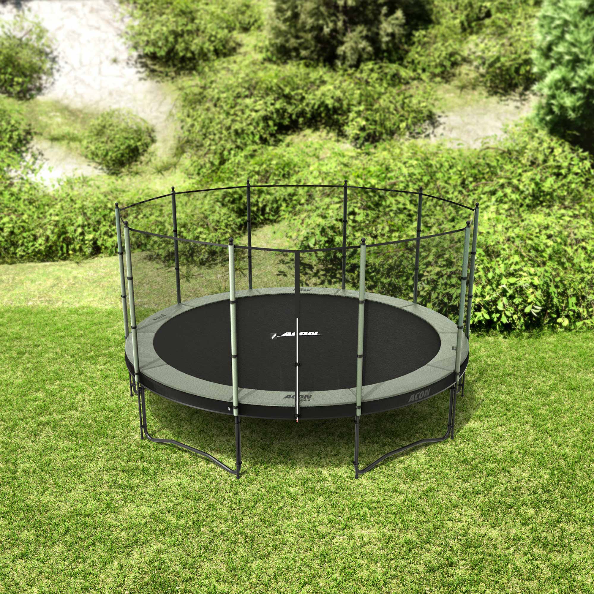 ACON Air 4,6m Round Trampoline with Standard net and Ladder - Image 3